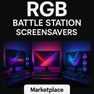 RGB Battle Station Screensavers