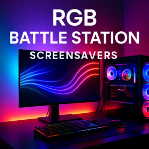RGB Battle Station Screensavers
