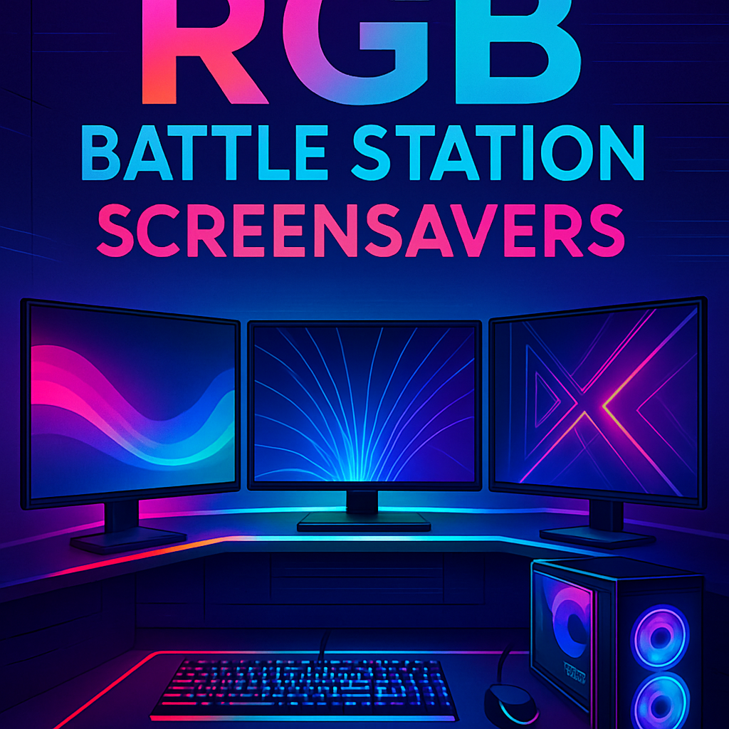 RGB Battle Station Screensavers