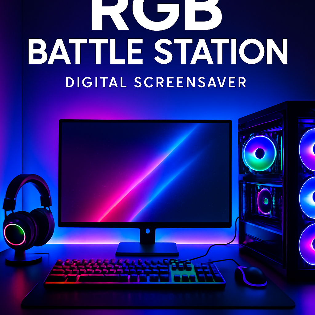 RGB Battle Station Screensavers