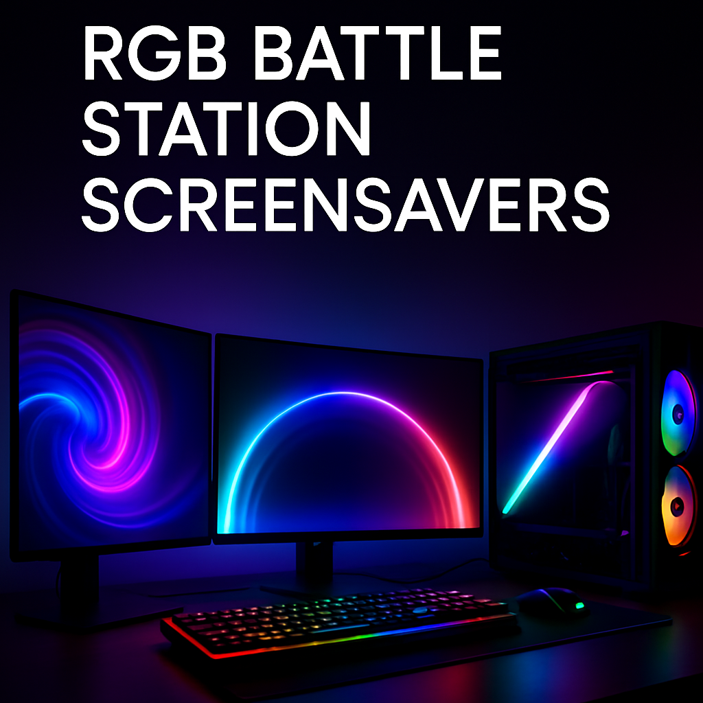 RGB Battle Station Screensavers