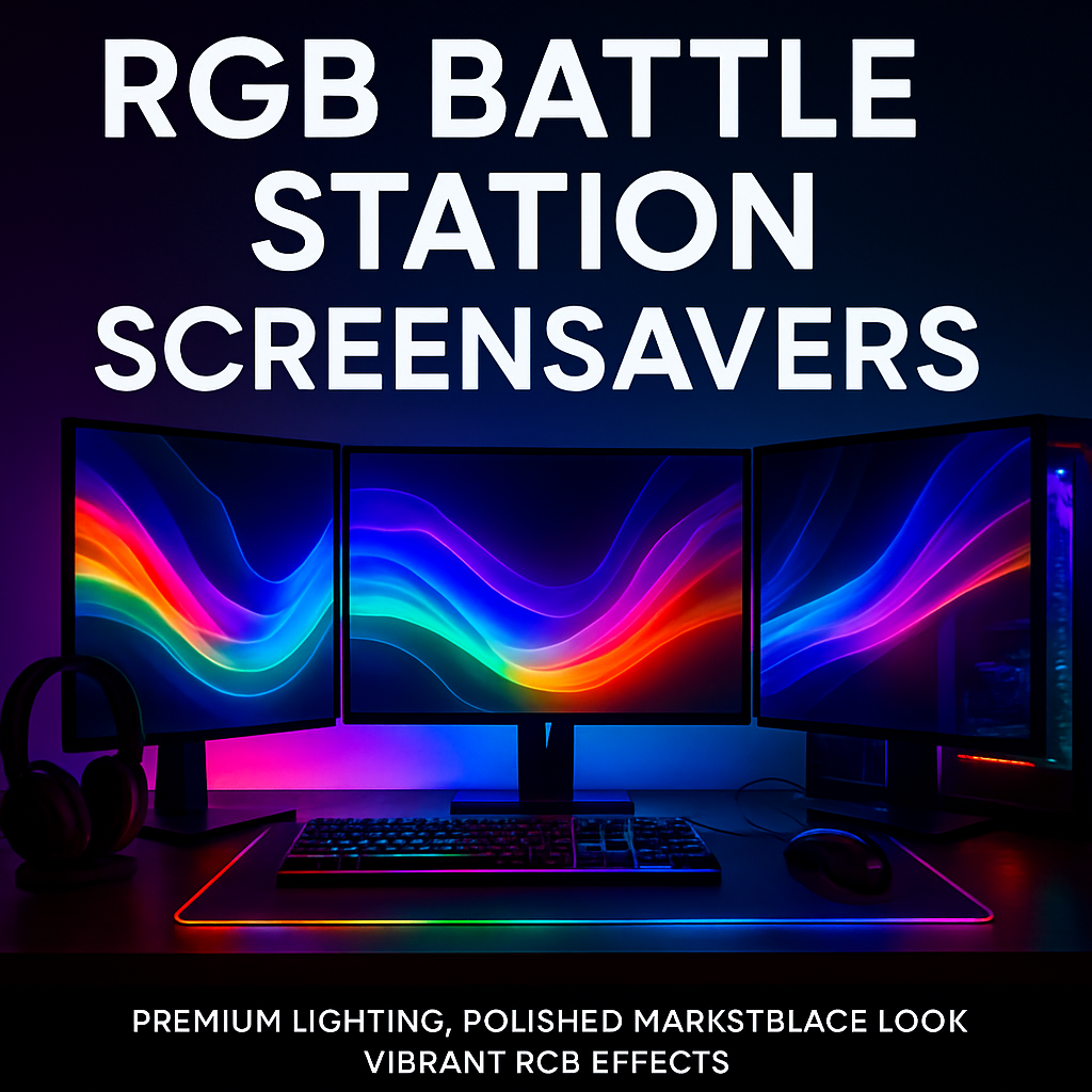 RGB Battle Station Screensavers