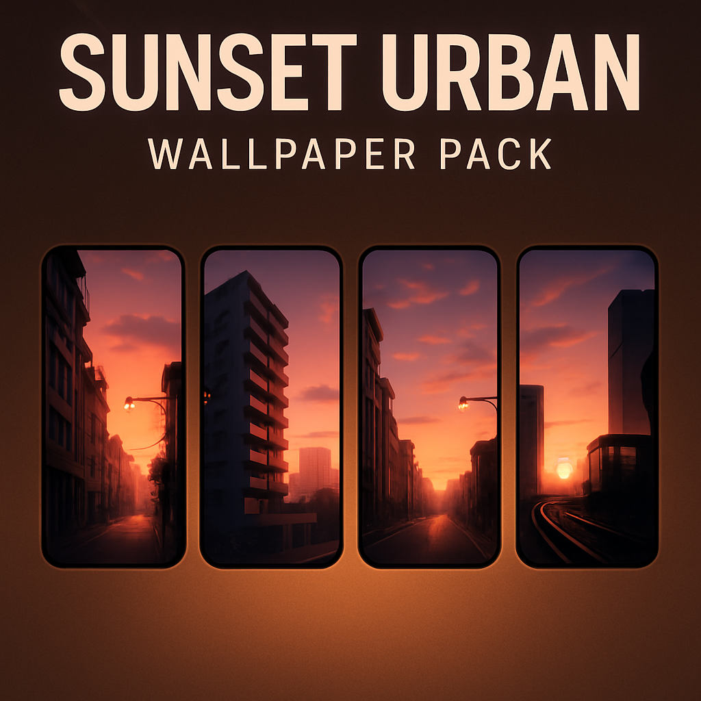 Sunset Urban Wallpaper Pack