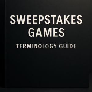 Sweepstakes Games Terminology Guide