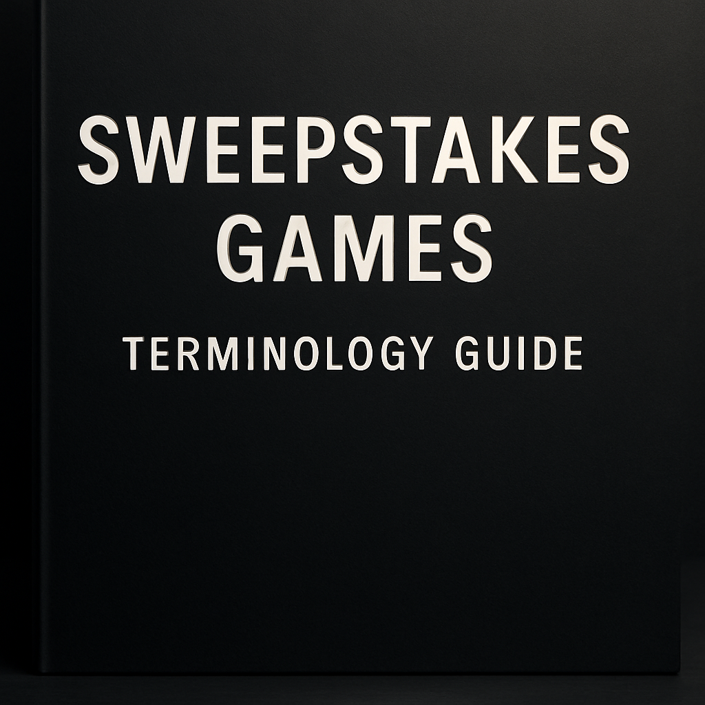 Sweepstakes Games Terminology Guide