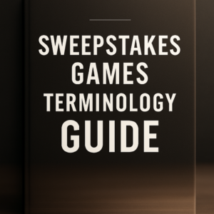 Sweepstakes Games Terminology Guide