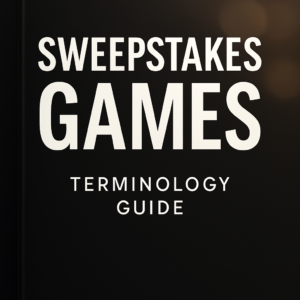 Sweepstakes Games Terminology Guide