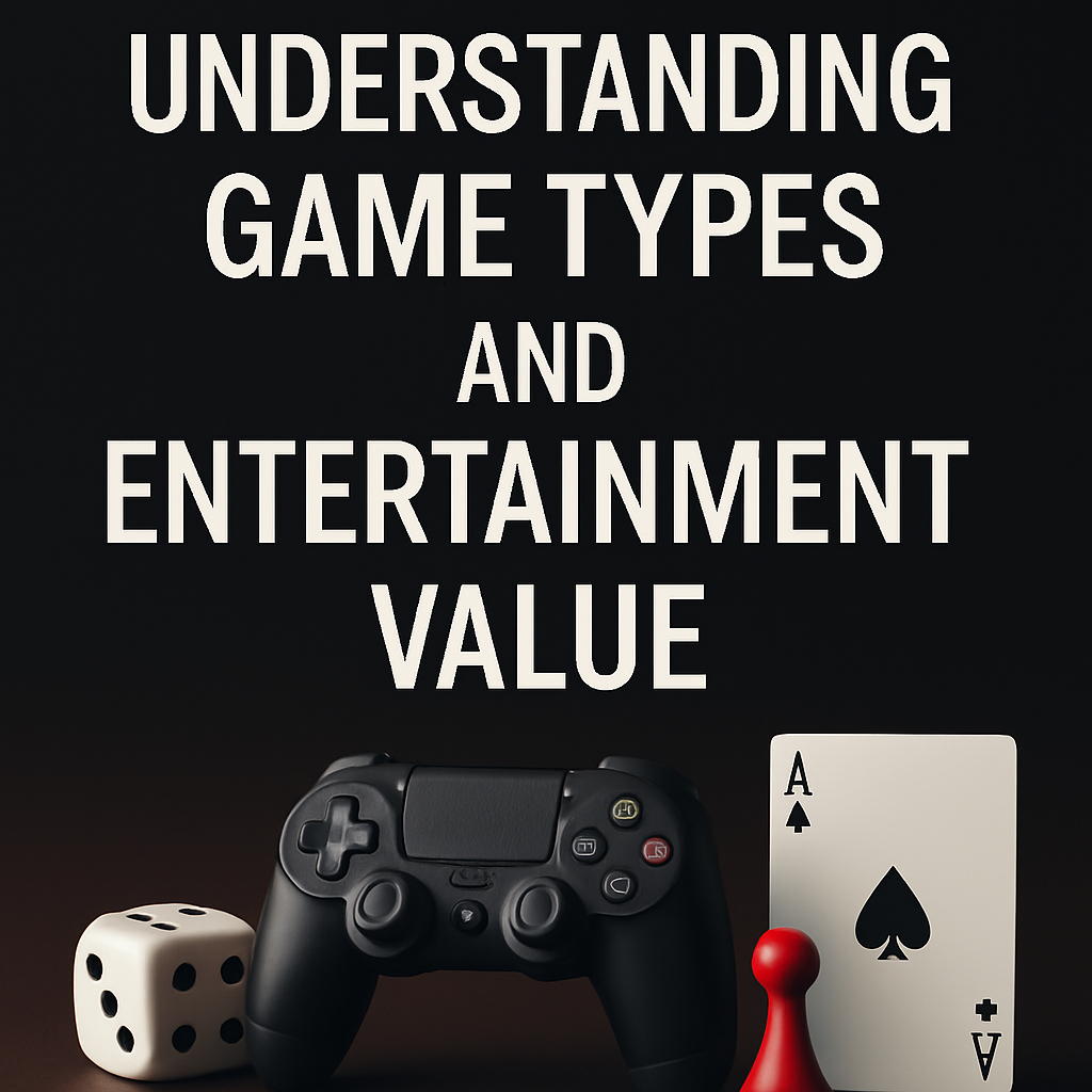 Understanding Game Types and Entertainment Value