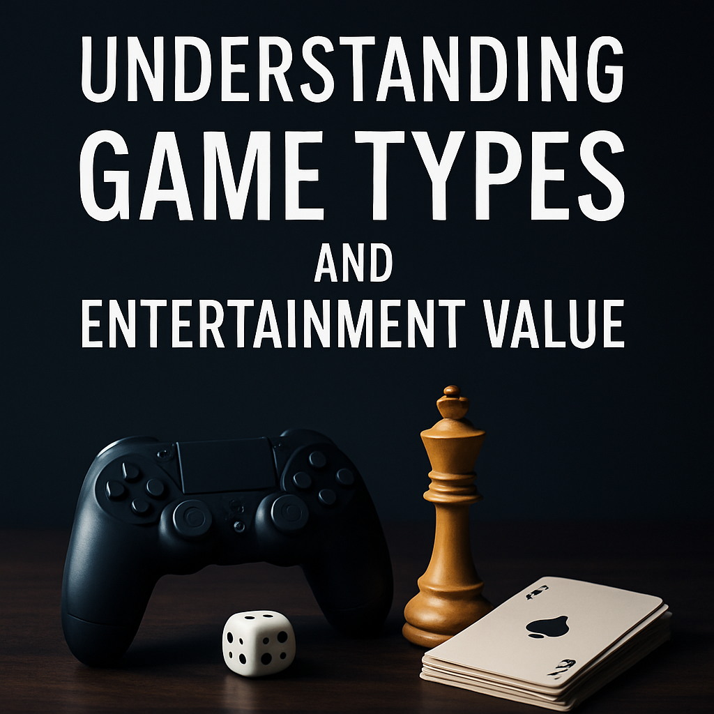 Understanding Game Types and Entertainment Value