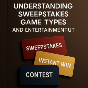 Understanding Sweepstakes Game Types and Entertainment Value: An Educational Guide