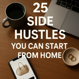 25 Side Hustles You Can Start from Home