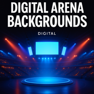 Digital Arena Backgrounds: Vibrant Screensaver Pack
