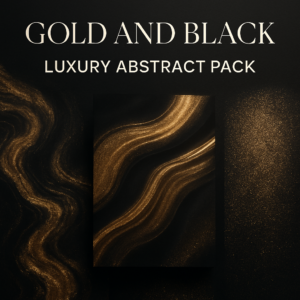 Gold and Black Luxury Abstract Pack