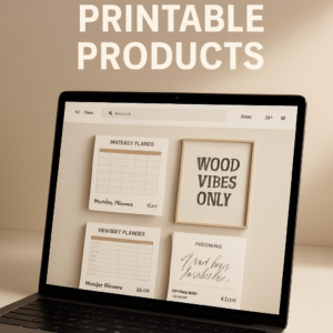 How to Create Printable Products