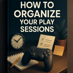 How to Organize Your Play Sessions