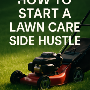 How to Start a Lawn Care Side Hustle
