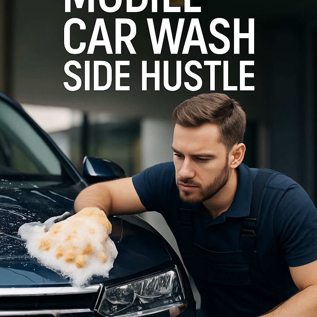 How to Start a Mobile Car Wash Side Hustle