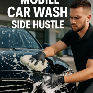 How to Start a Mobile Car Wash Side Hustle