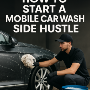 How to Start a Mobile Car Wash Side Hustle
