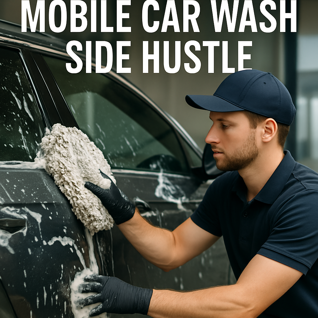 How to Start a Mobile Car Wash Side Hustle