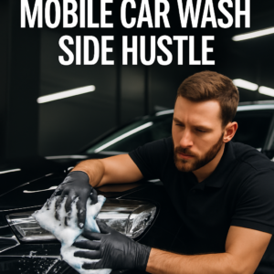 How to Start a Mobile Car Wash Side Hustle