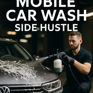 How to Start a Mobile Car Wash Side Hustle