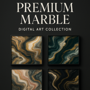 Premium Marble Digital Art Collection